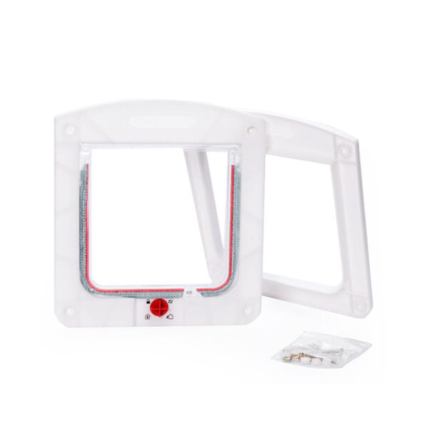 Controllable Two-Way Pet Door for Free Entry and Exit - Image 2