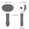 Pet Dog Brush Cat Comb Self Cleaning Pet Hair Remover Brush For Dogs Cats Grooming Tools Pets Dematting Comb Dogs Accessories - Image 8