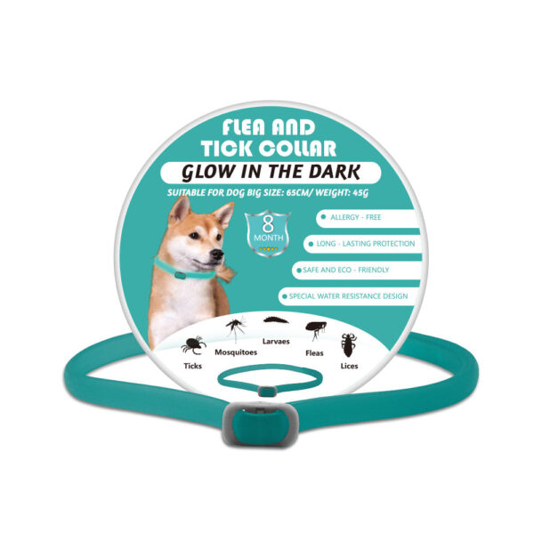 Luminous Insect Repellent Dog Collar - Pet Products - Image 2