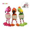 Funny Bird Shaped Plush Squeak Chew Ropes Toy - Interactive Dog Toys for Small & Large Pets