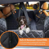 Waterproof Oxford Car Back Seat Protector - Pet Mat Dog Hammock Car Seat Cover - Image 6